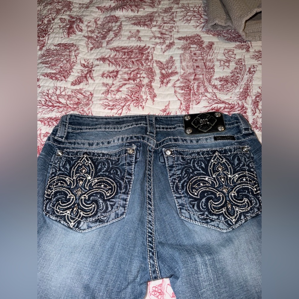 Miss Me Mid Rise Embellished Skinny Jeans - Picture 2 of 8